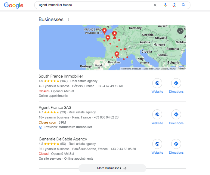 Agence Référencement Local France